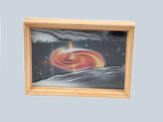 pohyblivé pískové obrázky, dřevěné, hliníkové, plastové, výrobce Polsko