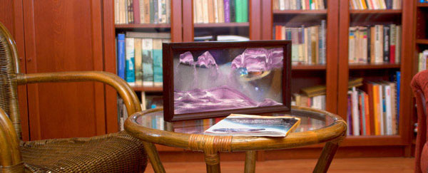 pohyblivé pískové obrázky, dřevěné, hliníkové, plastové, výrobce Polsko