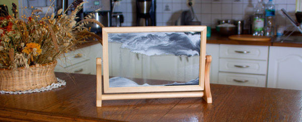 pohyblivé pískové obrázky, dřevěné, hliníkové, plastové, výrobce Polsko